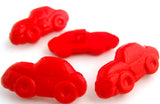 B5030 29mm Red Car Shaped Novelty Childrens Shank Button