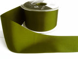 R6340 15mm Cypress Green Double Face Satin Ribbon by Berisfords
