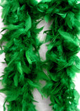 Feather Boa Emerald Green Approx 1.7 Metres Long