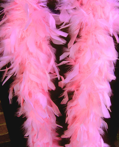 Feather Boa Pink Approx 1.8 metres Long