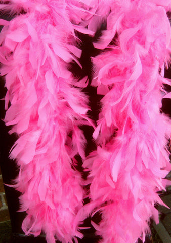 Feather Boa Sugar Pink Approx 1.7 metres Long