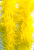 Feather Boa Yellow Approx 2 metres Long