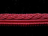 FT1640 10mm Raspberry Pink Corded Braid