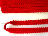 FT3104 14mm Red Cotton Loop Braid Trimming