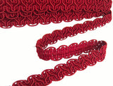 FT3128 15mm Wine Furnishing Braid Trimming