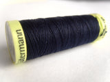 GT 310 Navy Top Stitch Gutermann Thick Strong Polyester Sewing Thread