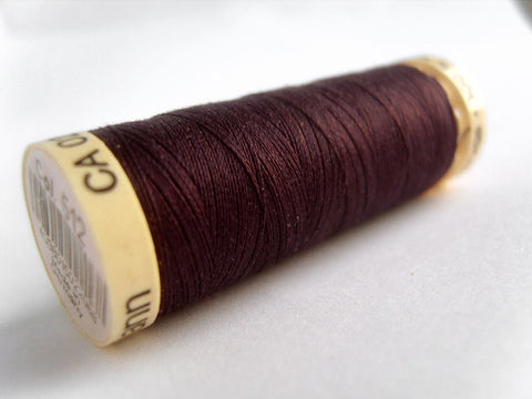 GT 512 Dark Aubergine Gutermann Polyester Sew All Sewing Thread