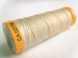 GTC 618 Silver Grey Gutermann 100% Cotton Sewing Thread