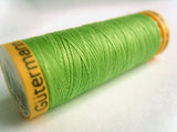 GTC 7880 Bright Green Gutermann 100% Cotton Sewing Thread