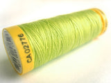 GTC 8975 Pale Lime Green Gutermann 100% Cotton Sewing Thread