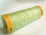 GTC 9318 Pale Mint Green Gutermann 100% Cotton Sewing Thread