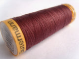 100 Metre Spool, Gutermann 100% Natural Cotton Sewing Thread with a Silky Finish