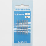 N026 Embroidery Hand Sewing Needles Size 9, 16 Needles