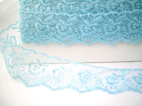 L021 42mm Pale Blue Flat Lace