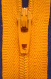 Z1948 YKK 51cm Very Deep Saffron Nylon No.3 Closed End Zip - Ribbonmoon