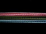 FT1245 10mm Hot Pink, Leaf Green and Cornflower Blue Corded Braid - Ribbonmoon