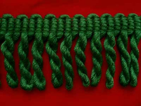 FT1988 55mm Forest Green Bullion Fringe - Ribbonmoon