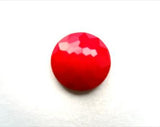 B11604 1mm Red Domed Honeycomb Shank Button - Ribbonmoon