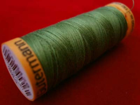GTCOT9426 Gutermann 100% Cotton Sewing Thread Colour 9426 Green - Ribbonmoon