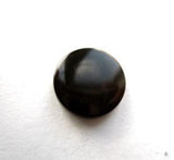 B6205 14mm Black Gloss Polyester Shank Button