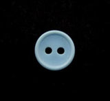 B13191 11mm Pompadour Blue Soft Sheen 2 Hole Button - Ribbonmoon