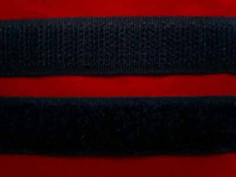 HL40 16mm Navy Sew On Hook and Loop Fastening Tape - Ribbonmoon
