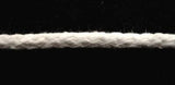 PCWHT04 6mm White 100% Cotton Piping Cord - Ribbonmoon