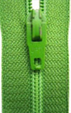 Z3410 Optilon 20cm Bright Emerald Green Nylon No.3 Closed End Zip - Ribbonmoon