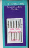 NMACH08 Machine Needles Standard Point 100/16 5 Piece Card - Ribbonmoon