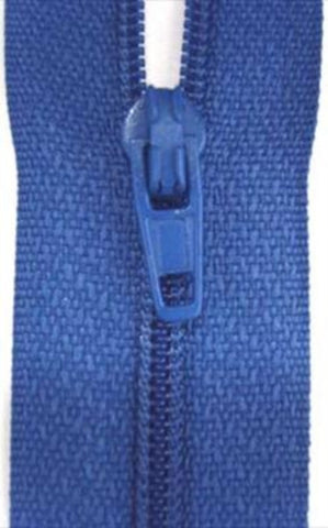 Z5340 10cm Dusky Blue Nylon Pin Lock No.3 Closed End Zip