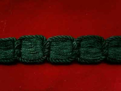FT1209 17mm Forest Green Tough Thick Braid Trimming
