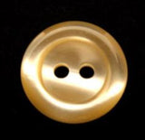B10589 17mm Dusky Cream Tonal Polyester 2 Hole Button - Ribbonmoon