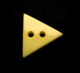 B10326 13mm Primrose Glossy Triangle Shaped 2 Hole Button - Ribbonmoon