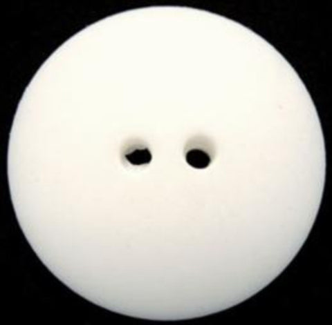 B15573 28mm Natural White Matt 2 Hole Button - Ribbonmoon