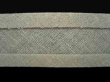 BB287 25mm Green Grey 100% Cotton Bias Binding Tape - Ribbonmoon