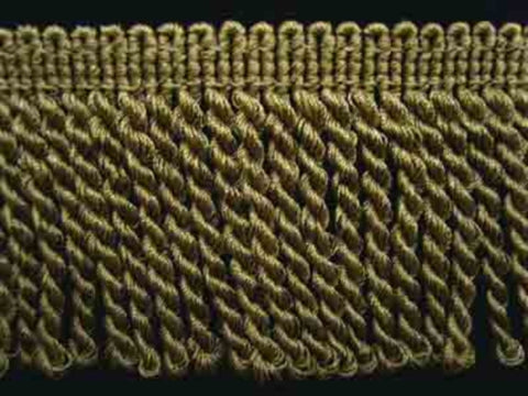 FT1934 66mm Sage Green Bullion Fringe - Ribbonmoon