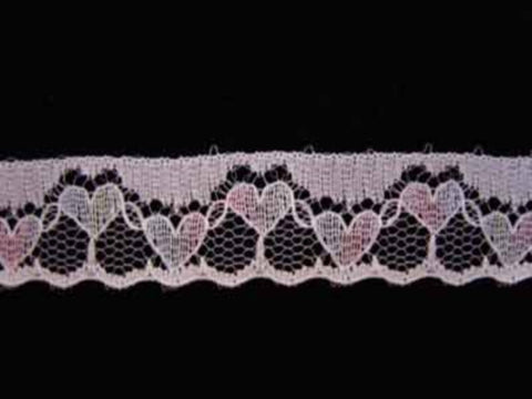 L336 22mm Heart Design Flat Lace - Ribbonmoon