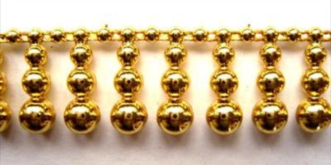 PT84 16mm Gold Strung Pearl Drop, Strung Bead String Trimming