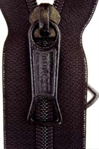 Z3034 Optilon Nylon Heavy Duty No.8 Closed End Zip, Double Sided Pullers - Ribbonmoon