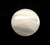 B11925 17mm White and Semi Pearlised Shank Button - Ribbonmoon