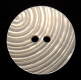 B10058 20mm Ivory Textured Iridescent Shell Effect 2 Hole Button - Ribbonmoon