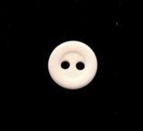 B11160 10mm Drab Natural Matt 2 Hole Button - Ribbonmoon