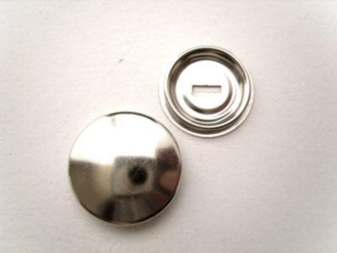 CB07 11mm Metal Self Cover Button - Ribbonmoon