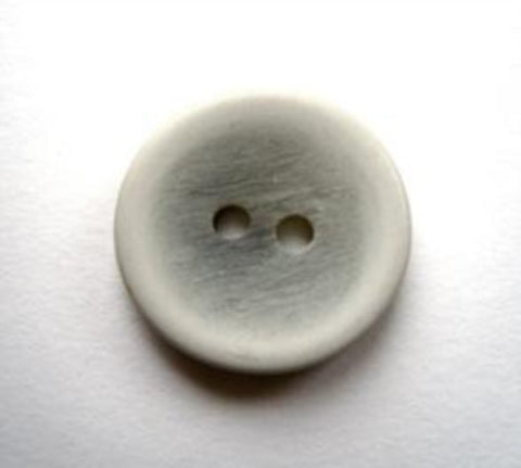 B17607 18mm Tonal Pale Grey Matt 2 Hole Button