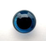 TM14 17mm Royal Blue Eye for Teddy Bear, Toymaking Etc