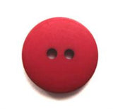 B7175 16mm Pastel Sarlet Berry Soft Sheen 2 Hole Button - Ribbonmoon