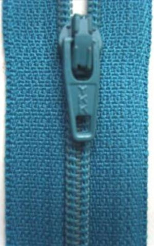Z3368 YKK 18cm Pale Malibu Blue Nylon No.3 Closed End Zip - Ribbonmoon