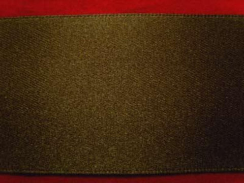 R3784 50mm Chive Green Double Faced Satin Ribbon by Berisfords - Ribbonmoon