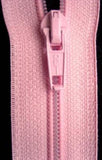 Z4973 Optilon 46cm Pink Nylon No.5 Open End Zip - Ribbonmoon