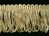 FT1173 4cm Pale Primrose Looped Dress Fringe - Ribbonmoon